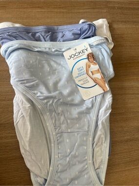 NWT Jockey soft and comfy French Cut  Cotton Briefs - 3 Pack size 5